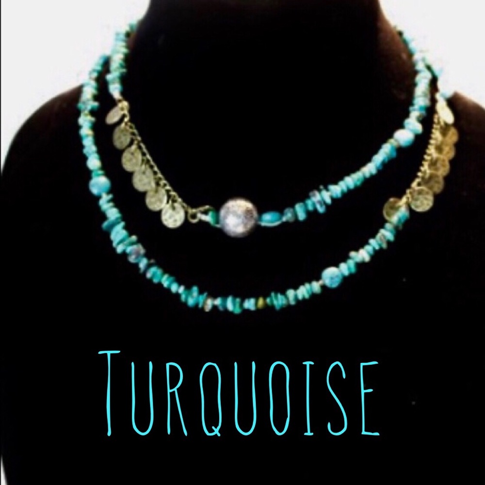 Coldwater Creek Southwest Turquoise Necklace